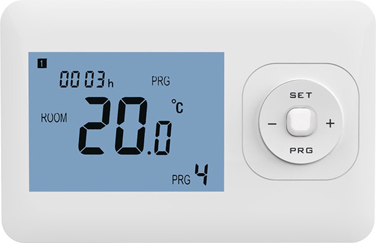 Radio frequency Optima R2, draadloze thermostaat, programmeerbaar 70 schakelmomenten