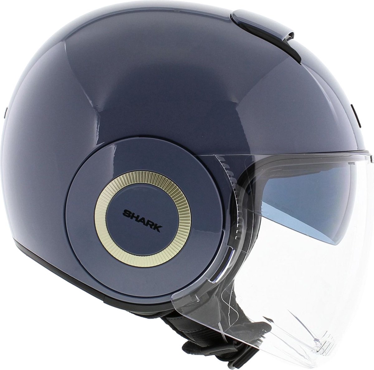Shark Nano jethelm glans nardo grijs XS - Motorhelm / luxe scooterhelm – foto 6