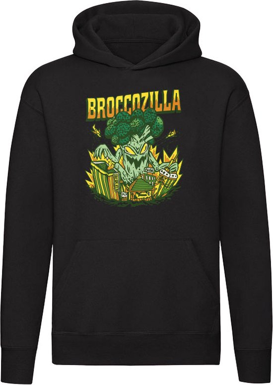 Broccozilla Hoodie eten monster halloween koken broccoli keuken grappig... bol