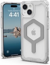 UAG - Plyo Mag iPhone 15 Case - transparant/zilver
