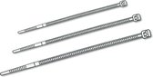 ASSMANN Electronic AK-770901-200-N kabelbinder Parallel entry cable tie Nylon Transparant 100 stuk(s)