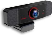 Webcam – Webcam Voor PC Full HD 2022 Model – Webcam met Microfoon En Noise-Canceling - Wijde Lens – Ruisonderdrukking