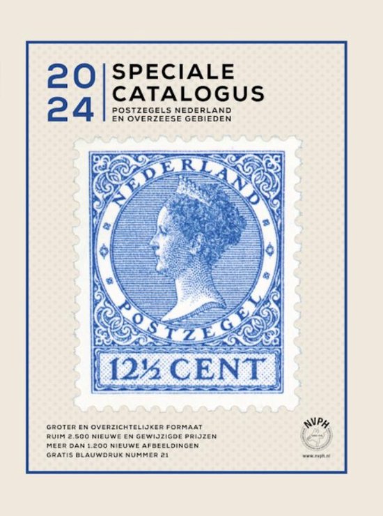 Postzegelcatalogus - Speciale NVPH postzegelcatalogus Nederland en Overzeese Rijksdelen 2024