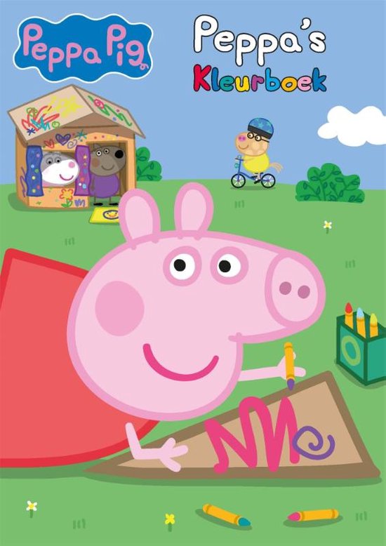 Foto: Peppa pig peppa s kleurboek