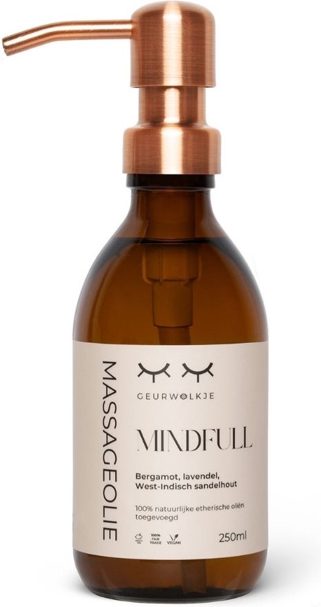 Geurwolkje® Massageolie - Mindful - 250 ml