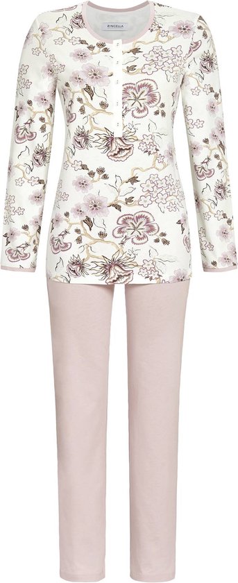 Ringella – Winterflowers – Pyjama – 3511231 - Champagne - 40