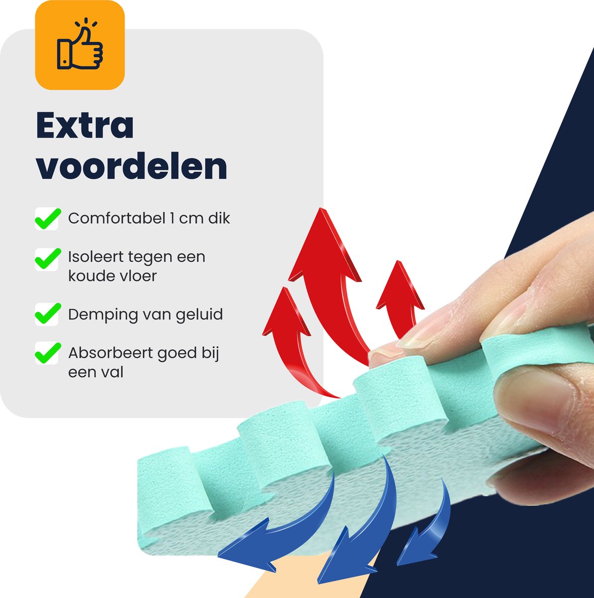 MIRO Speelmat XL - Foam Puzzelmat thumbnail 5