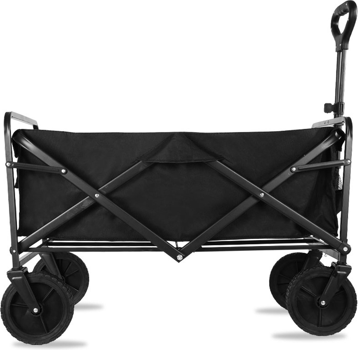 Bolderkar - XL - Opvouwbaar - 200L - Zwart Bolderkar - XL - Opvouwbaar - 200L - Zwart