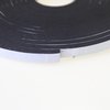 Zelfklevend PVC Tochtband I-Profiel - Zwart - 15mm x 9mm x 10m - Tochtstrip