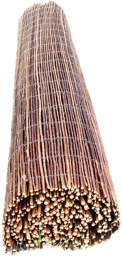 Nature - Wilgenmat - tuinscherm - 2 x 3m - afscherming