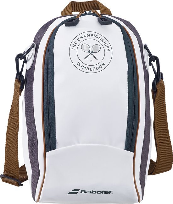 Babolat Cooler Bag Wimbledon - wit/bruin