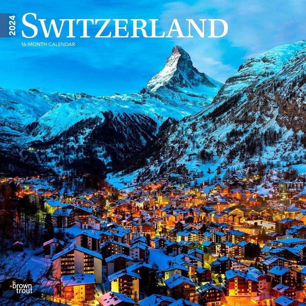 Zwitserland / Switzerland Kalender 2024