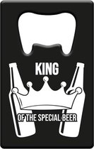 Metal beer opener - King of the special beers