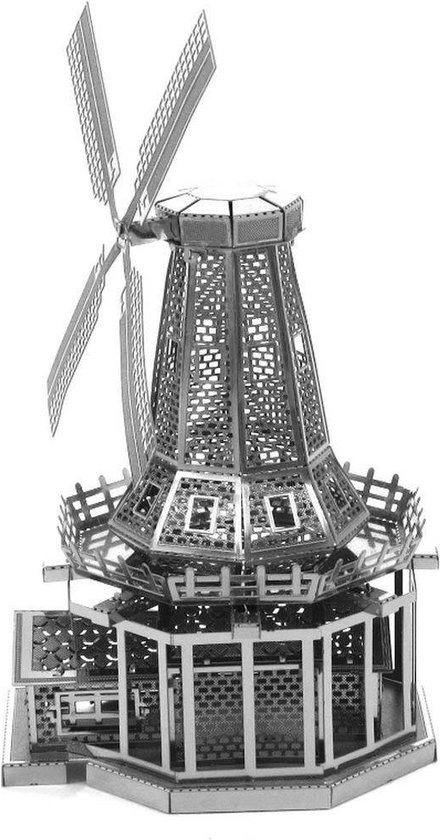 Windmill Metal Earth