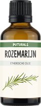 Rozemarijn Olie 100% Biologisch & Puur - 30ml - Rozemarijn Olie Voor in het Haar - Stimuleert Bloedcirculatie en Haargroei - Voedt het Haar en Gaat Haartuitval Tegen - Bevat Vitamines A, B, C, D en Zink - Puur en COSMOS Gecertificeerd