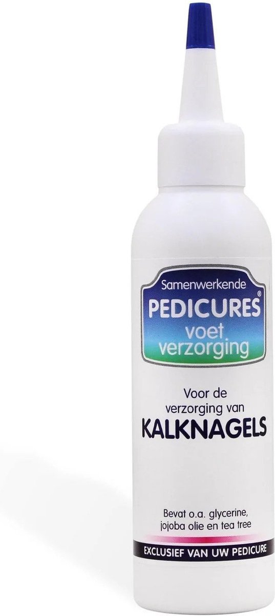 Goedkoopste Samenwerkende Pedicures Kalknagels 150ml Samenwerkende Pedicures - Transparant - Werkt tegen kalknagels - Goed geschikt voor diabetici.