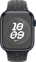 Origineel Apple Watch 1-9/SE 38/40/41MM Nike Sport Bandje M/L Zwart