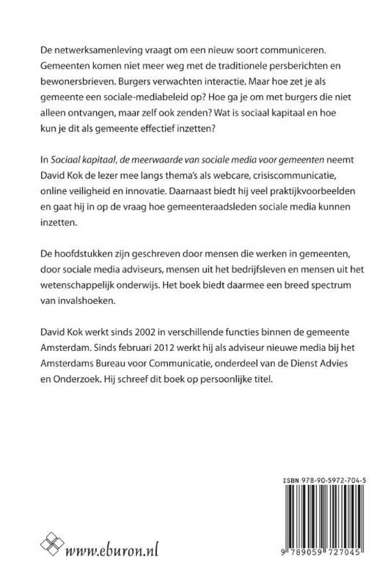 Sociaal kapitaal - David Kok