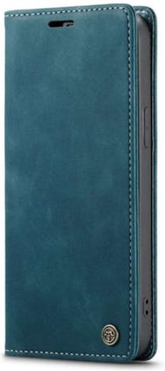 Caseme - Bookcase Groen - Apple Iphone 14 Pro Max Hoesje