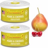 Paradise Air - Car Airfreshner Pears & Cherries - Duo pack