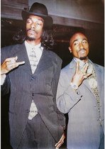 Affiche Snoop Dogg et Tupac 61 x 91,5 cm