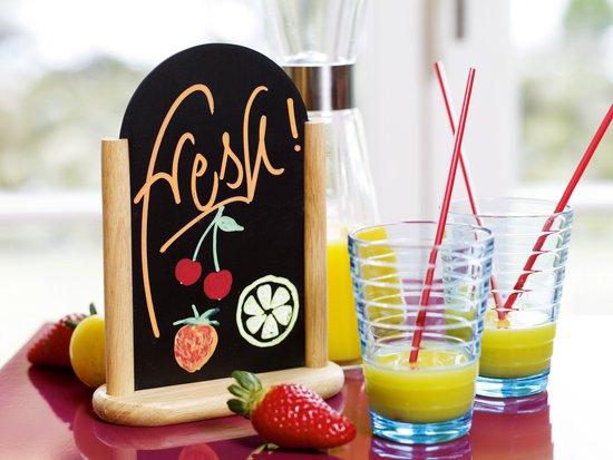 edding 4095 krijtstiften wit 2x, neonroze, neonoranje, neongeel - 5 stuks raamstiften - krijtmarkers - ronde punt 2-3 mm - krijtstift voor krijtborden, uitwisbaar - voor het schrijven op ruiten, glas, spiegels