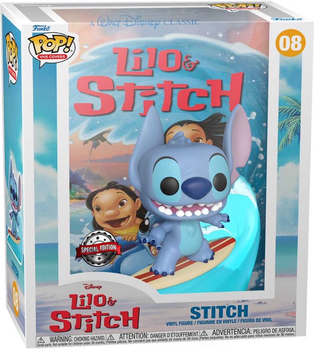 Figurine Funko Pop - Lilo et Stitch - Stitch avec un Ukulélé à