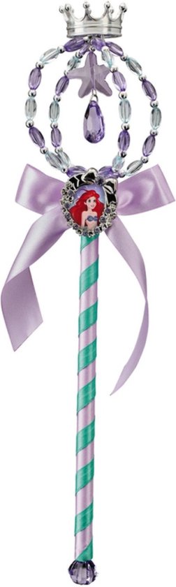 Smiffys - Disney The Little Mermaid Ariel Wand Kostuum Accessoire Kids - Paars/Multicolours