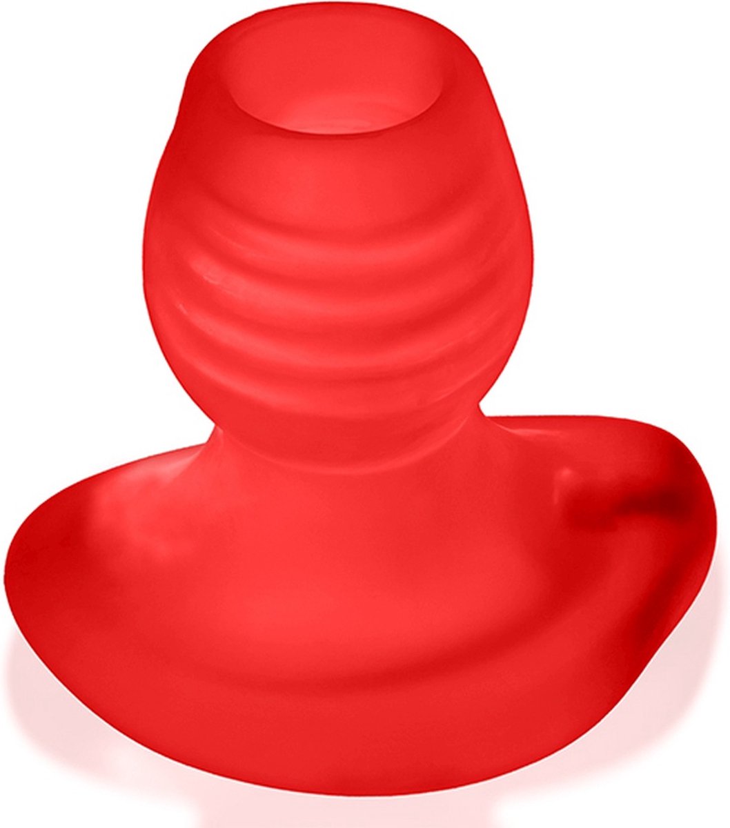 Oxballs - Glowhole-2 Hollow Buttplug with Led Insert Red Morph Large