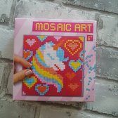 Ensemble d'artisanat en mosaïque, licorne, art Mosaic , DIY, pixel art