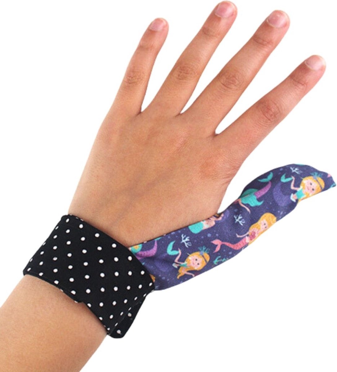 Stoppen met duimen hoesje - Mermaids - Maat M