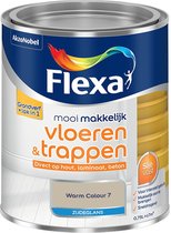 Flexa Mooi Makkelijk - Vloeren & Trappen Zijdeglans - Warm Colour 7 - 0,75l