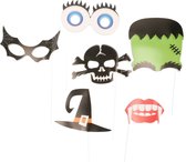 Halloween foto props set - 12-delig - Photobooth accessoires