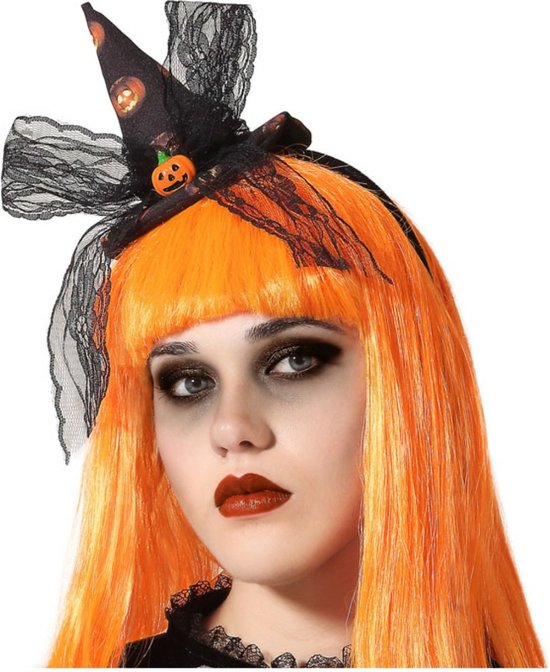 Costume Citrouille & Chapeau Sorcière Pour Poupée 17cm - Accessoire Halloween Mignon | Déguisement Poupée
