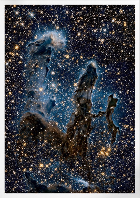 The Eagle Nebula's Pillars Of Creation | Space, Astronomie & Ruimtevaart Poster | B2: 50x70 cm