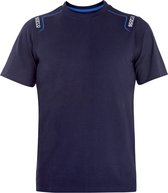 Sparco T-Shirt TRENTON - Bleu marine - T-shirt de travail avec stretch Taille XL
