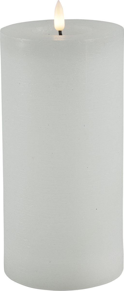Countryfield - Stompkaars rustiek rond D10cm Lyon wit H23