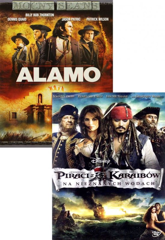 Alamo / Piraci z Karaibów 4: Na nieznanych wodach [BOX] [2DVD]