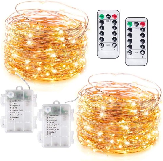 Guirlande Led Guirlande Lumineuse Noël Extérieure 20m - 200 LED - 8 Modes - IP44 Guirlande Lumineuse Interieur