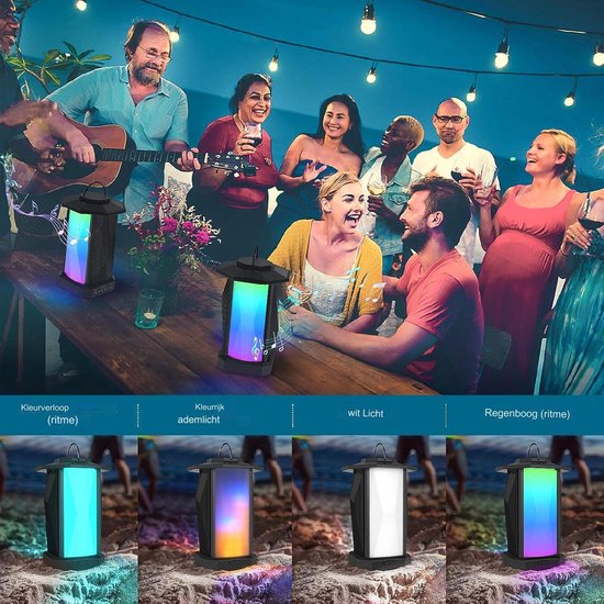 Bluetooth Box - Luidspreker - Box met Ledlicht - Partybox - Outdoor Box - Bluetooth Speaker van Matrix. — afbeelding 4