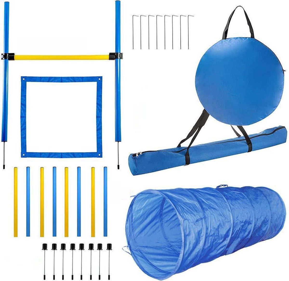 Agility voor de hond Honden Agility Set Hondentunnel Honden