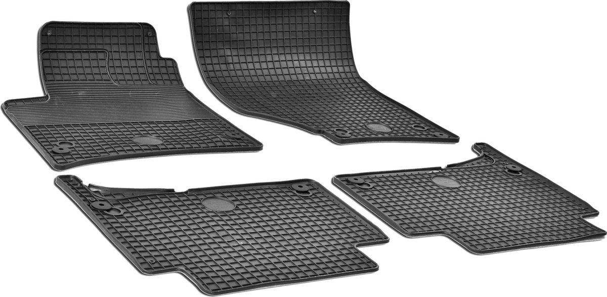 DirtGuard rubberen voetmatten geschikt voor Audi Q7 (4LB) 2005-2015