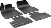 DirtGuard rubberen voetmatten geschikt voor Renault Talisman (L2M) 06/2015-Vandaag, Talisman Grandtour (KP) 03/2016-Vandaag