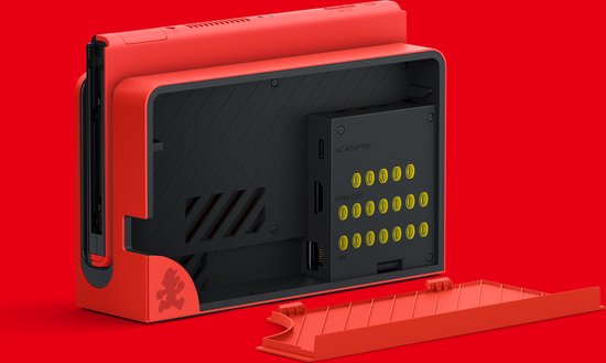 Nintendo Switch OLED Mario Edition - Rood - 7 inch scherm - 64 GB