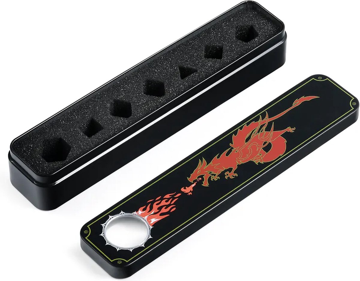 Belle Vous Zwart PU Leren En Rood Velours Octogonale Rol Dobbelstenen Opslag Bak Dobbelstenen Houder Voor Tafelgames Als Dnd D D Rpgs Allesvanger Bak Voor Sieraden 9930 Belle Vous Zwart PU Leren En Rood Velours Octogonale Rol Dobbelstenen Opslag Bak Dobbelstenen Houder Voor Tafelgames Als Dnd D D Rpgs Allesvanger Bak Voor Sieraden 9930