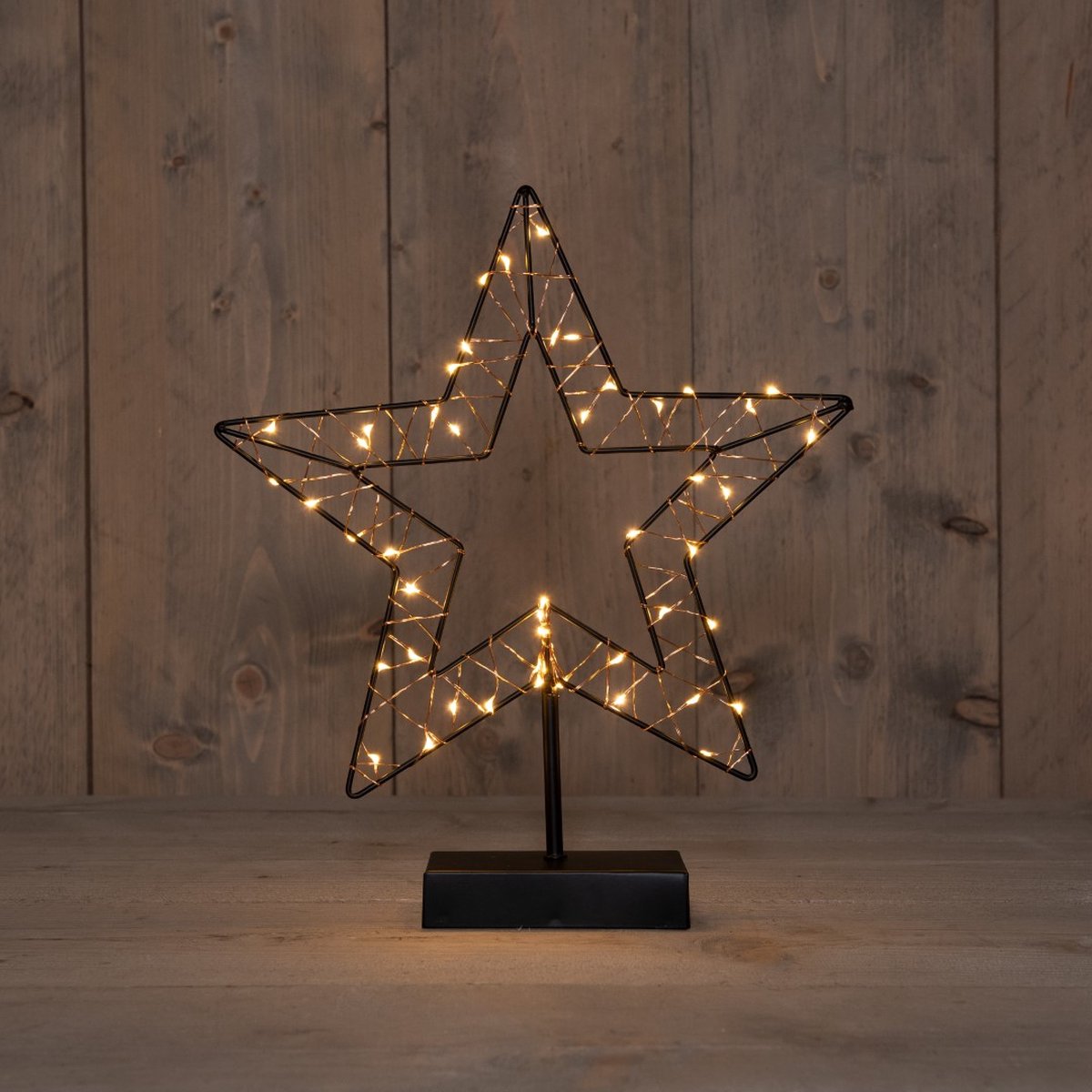 Anna's Collection - Kerstverlichting '3D-kerstster' (200 lampjes)