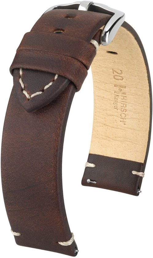 Hirsch Ranger Horlogeband L 20mm bruin