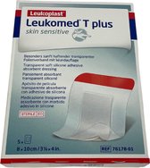 Leukomed T Plus Skin Sensitive 8x10cm 5u