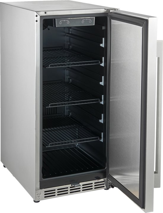 HCK Outdoor Koelkast BC-90 - 38 cm breed - 90 blikjes - RVS - ook inbouw van HCK — afbeelding 5
