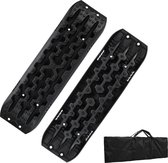 Premium Donkergrijze Antislipmat Set op Rol - 2 Stuks - Grijs - 45x125cm | Niet